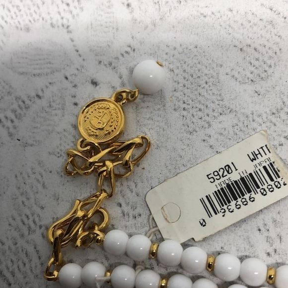 Vintage New old stock Liz Claiborne Beaded Statement necklace - Picture 5 of 6